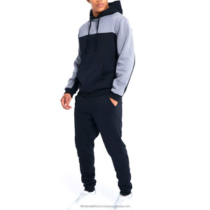 Ensemble de survêtement pour homme grande taille, respirant, en polaire épaisse pour l'hiver, 2 pièces, sweat à capuche et pantalon de jogging surdimensionnés - Product Image 3