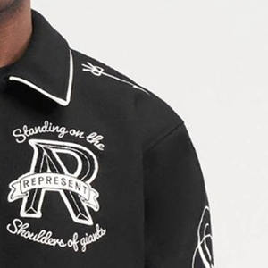 Transpirable Cómodo Uso al aire libre Hombres y mujeres Varsity Jacket Ropa de moda más vendida Chaquetas universitarias genuinas - Product Image 4