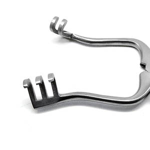 Rétracteur vétérinaire auto-retenant en acier inoxydable AMETRINE SURGICAL pour chirurgie animale, outil certifié CE - Product Image 4