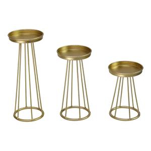 Candelabros de Metal Dorado para Decoración del Hogar, Diseño Escandinavo, Portavelas Decorativo para Mesa, Portavelas Negro para Colgar en la Pared - Product Image 1