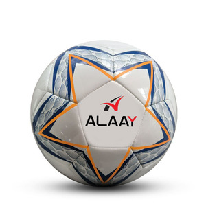 ฟุตบอลฝึกซ้อมระดับมืออาชีพ วัสดุ TPU คุณภาพสูง ขนาด 5 เย็บด้วยเครื่องจักร ปรับแต่งโลโก้ได้ มีสินค้าในสต็อกจากผู้ผลิต - Product Image 1