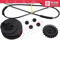Sistema de Riel Guía para Puerta Corredera Eléctrica Izquierda BDP1205 para Vito Viano W639 W447 6397330035