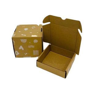 Boîte de papier ondulé recyclable de haute qualité écologique Carton d'emballage à fente de qualité supérieure pour emballage personnalisé Cadeau et expédition - Product Image 2