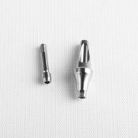 Tornillo de pilar de implante dental compatible con Osstem CT/CTV, Ti-6Al-4V ELI, hexagonal de 1.25 mm