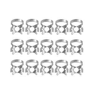 Lot de 15 pinces de barrage en caoutchouc dentaire # 14A Instruments chirurgicaux endodontiques Outils de dentiste en acier inoxydable Équipement oral - Product Image 1