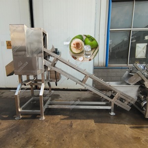 Máquina Recolectora de Agua de Coco Fresco de Acero Inoxidable, Máquina Automática para Cortar Coco Joven por la Mitad - Product Image 6