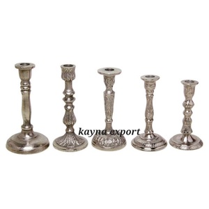 Artisanat Fantaisie Écologique Porte-bougie en métal Plaqué or Décoration de Noël Décoration de table Porte-bougie - Product Image 2