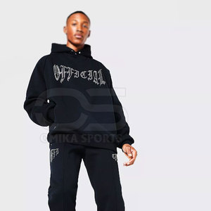 Bling Men Rhinestone Tracksuit for Clubwear and Stage Performance Designer Men Rhinestone Tracksuit - Product Image 6