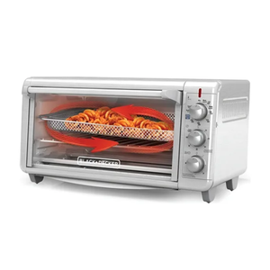Black & Decker TO3265XSS-LA forno elettrico con friggitrice funzione di convezione per la cottura in uso domestico esterno o auto - Product Image 1