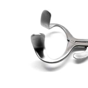 Manual Stainless Steel Dental Surgical Instrument Metal <b>Mouth</b> Gag <b>Opener</b> Basis <b>Mouth</b> Retractor CE Certified Class I Knurled Grip - Product Image 5