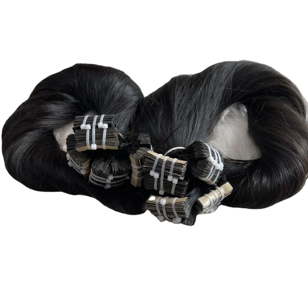 Wholesale Supplier 100% Vietnamese Virgin Hair Tape In Hair Extensions With The New Technology