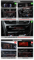MEKEDE MNX Layar Radio Mobil Android Pemutar DVD Mendukung Dvr Dsp Wifi 4g DAB OBD untuk Audi A4 2009-2016 Resolusi 1920*720P