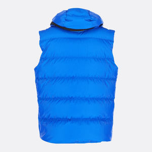 Gilet d'hiver léger pour hommes col montant coupe-vent bouffant Gilets en cuir sans manches veste Patchwork gilets support élégant - Product Image 4