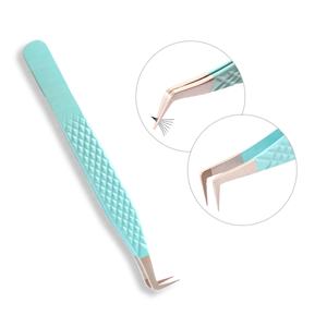 Brucelles à volume de cils renouvelables en acier inoxydable allemand avec pointes pointues disponibles dans toutes les couleurs personnalisées - Product Image 2