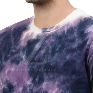 Latest Fashion Breathable Eco-Friendly Polyester/Cotton T-Shirt & Shorts <b>Set</b> for Men Solid Color Adult - Product Image 6