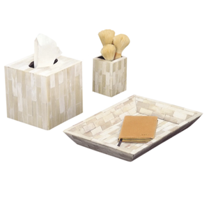 Prix d'usine direct indien fait à la main de luxe en bois plateau d'incrustation d'os plateau de service de haute qualité pour la maison hôtel ou cuisine - Product Image 1