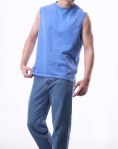 Débardeurs Tendance Sans Manches en Coton 100% Personnalisables avec Logo pour Hommes – Vêtements de Sport et de Gym Oversize Unis – Vente en Gros - Product Image 3