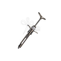 High Quality Manual Brass Dental Syringe CE Certified Class I Ergonomic Grip Accurate Delivery Control Daily Use Clinics