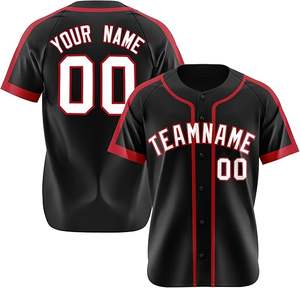 Uniformes de Béisbol para Hombre de Alta Calidad, Transpirables, 100% Poliéster, Personalizables, Venta al por Mayor, Todas las Tallas - Product Image 2