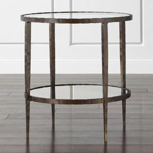Side Table Metal Handmade for Living Room for Sitting Home Decor Furniture <b>Sofa</b> Side Coffee Night Table Stand <b>Gold</b> - Product Image 2