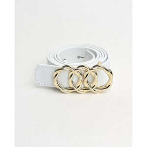 Ceinture pour femme avec boucle intégrée en alliage - Product Image 1