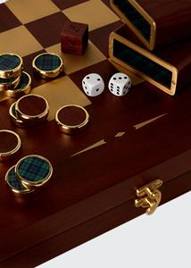 Juego de Backgammon Premium Parkwood, Juego de Estrategia Clásico Hecho a Mano, Diversión Familiar, Desafío Mental, Entretenimiento Interior - Product Image 2