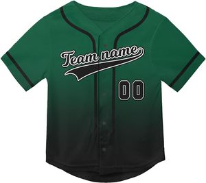 Camisas deportivas de béisbol bordadas de talla grande hechas a medida con diseño OEM y camisetas de béisbol, fabricante de uniformes de ropa de Softbol - Product Image 1