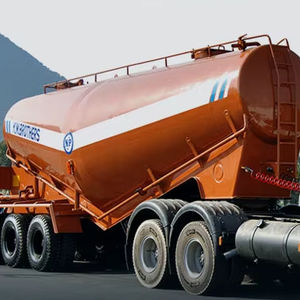 Système d'étanchéité avancé de grande capacité Remorque sèche en vrac Déchargement rapide Camions de ciment pour usage industriel de construction en vente - Product Image 1