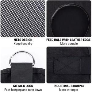 Sac à foin pour chevaux de qualité supérieure avec sangles réglables, solution d'alimentation durable et facile à utiliser pour les stalles et les voyages - Product Image 4