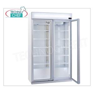 Refrigerador de Vidrio de 2 Puertas Technochef DC1050C, 1050 Litros, Temperatura Ventilada Clase C de -1/+10C para Fiestas - Product Image 2