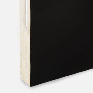 Plateau de service carré en nacre méticuleusement fabriqué à la main avec motif floral adapté au café et à la table à manger - Product Image 4