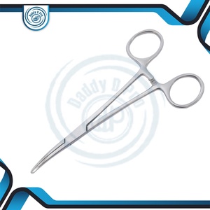 สแตนเลสคุณภาพสูงเครื่องมือผ่าตัดร้อนขายเลือดหยุดคันพัดโค้ง 20 ซม.DADDY D PRO CE ISO ได้รับการรับรอง - Product Image 5