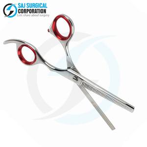 Tijeras de adelgazamiento de peluquero profesional Diseño clásico Acero inoxidable 28 dientes para un uso uniforme en el Salón de adelgazamiento del cabello - Product Image 3