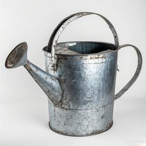 Arrosoir traditionnel en fer galvanisé avec buse à tête de rose classique pour un arrosage doux - Product Image 3