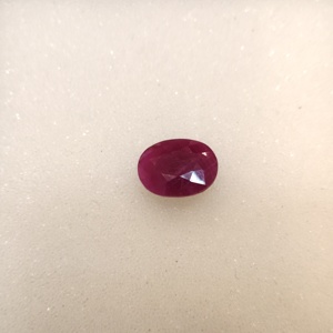 Untreated Natural <strong>Ruby</strong> <strong>Gemstone</strong> Brilliant Red Oval <strong>Cut</strong> for Ring Pendant or Luxury Gift Jewelry with Alluring Light Effects - Product Image 2