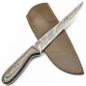 Cuchillo de Exterior Multiusos de Grado Industrial con Hoja de Damasco - Product Image 5