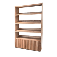 Vitrine de présentation en teck massif, meubles de rangement pour restaurants, hôtels, villas, complexes hôteliers, cafés, mobilier commercial pour l'hôtellerie, vente en gros