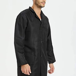 Bata de Laboratorio Blanca Resistente para Trabajadores Médicos de Laboratorio, Logotipo Personalizado, Bata de Laboratorio Médica Profesional para Equipo de Hospital - Product Image 6