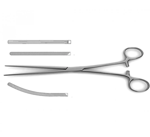 Pince à tissu intestinal Doyen droite et incurvée en acier inoxydable manuel disponible dans toutes les qualités et tailles - Product Image 4