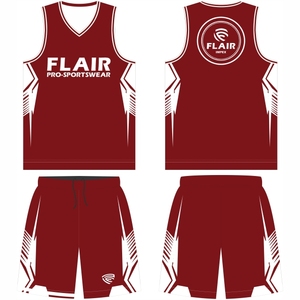 Ensemble d'uniformes de basket-ball personnalisables de haute qualité pour hommes Chemise de sport respirante Tops Shorts Impression numérique Plus Option XS Plain - Product Image 2