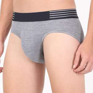 100% coton haute qualité hommes slip solide et couleur différente doux respirant hommes sous-vêtements classiques slips - Product Image 6