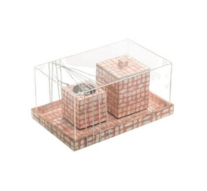 กล่องของขวัญรอมฎอนอาหรับ,ชุดกล่องถาดเตาบาคอร์ฝังมุก - Product Image 2