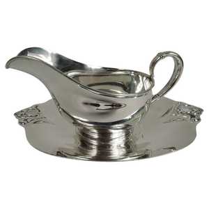 Salsa de barco de salsa de acero inoxidable, Cubo de jugo, plato de salsa para asar, plato de salsa, platos de condimento, cuenco de inmersión 2 en 1 - Product Image 2