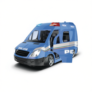 Modèle de voiture de police à l'échelle 1:20, unité mobile 0338, avec lumières et sons, autres véhicules jouets - Product Image 3