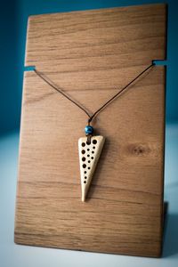 COLLIERS DRIVEN POUR FEMMES HOMMES NATUREL GRAND BOHO TRIBAL SONO BOIS Pendentif sur cordon réglable Collier fait main - Product Image 5
