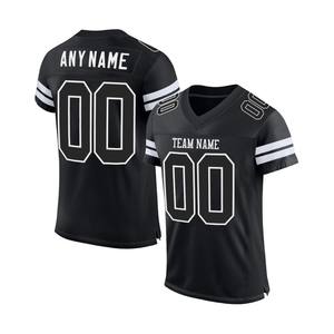 Fabricante de camisetas de fútbol personalizadas, suministro directo de fábrica con impresión de logotipo, nombre y número para pedidos al por mayor de marcas. - Product Image 6