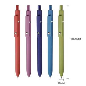 Nuevos Bolígrafos de <span class=keywords><strong>Gel</strong></span> de Color Morandi, Tacto Suave, Secado Rápido, Tinta de <span class=keywords><strong>Gel</strong></span> Suave de 0.5 mm para Escritura Escolar, Material de Papelería - Product Image 6