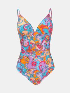 Made Nylon Polyester Swimming Wear Swim Suits For Women Customized Logo Women's Swimming Suit - Product Image 5