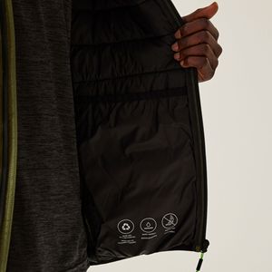 Chaquetas Acolchadas para Hombre con Logotipo Personalizado de Nueva Marca 2026, Chaqueta Acolchada de Invierno para Hombre de la Mejor Calidad, Chaqueta Acolchada Color Oliva con Forro de Piel - Product Image 5