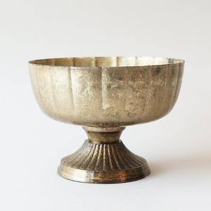 Bol doré en métal Aluminium de haute qualité bol à fleurs meilleure vente bol à bonbons de Table central de haute qualité - Product Image 5